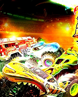 Hot Wheels Monster Trucks Live Glow-N-Fire Baton Rouge