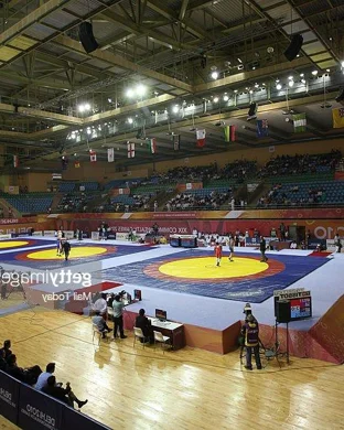 Midget Wrestling Warriors sports event